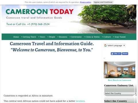 Cameroon Africa  -  Douala Cameroon travel guide and Yaounde