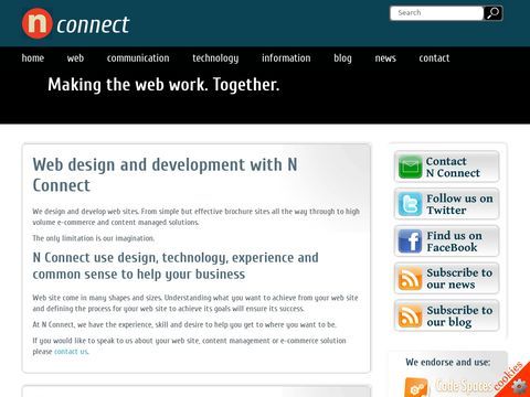 N-Web Design. Design and development