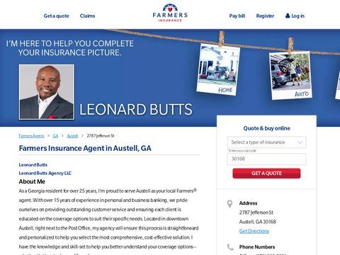 Farmers Insurance - Leonard Butts