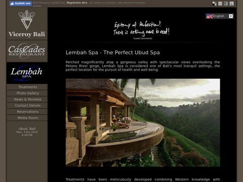 Lembah Spa, Luxury Day Spa at Viceroy Bali, Ubud