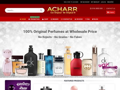 ACHARR Perfume Wholesale