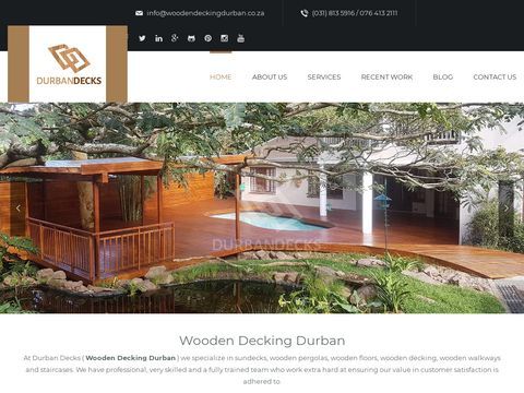 Wooden Decking Durban - Durban Decks