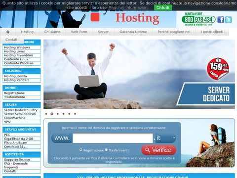 Hostingwebitalia - Web hosting, cloud, server dedicati ,VPS