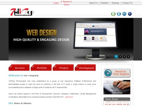 Website Designing, Software Development, Website Hosting | 7