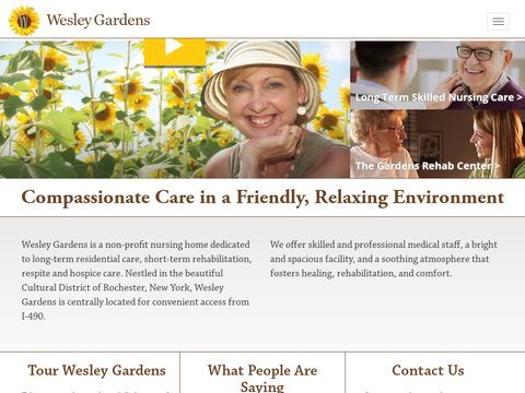 Wesley Gardens Nursing Homes Rochester NY