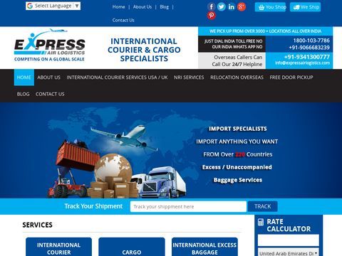 Overseas and International Courier Services in Bangalore – M