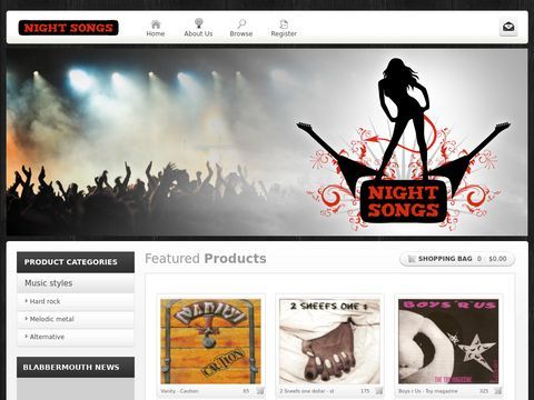 Night Songs online store