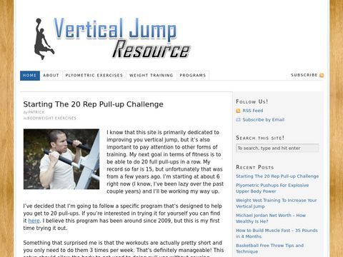Vertical Jump Resource 