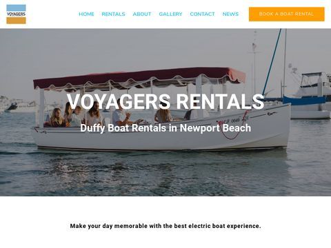 Electric Boat Rental Newport Beach