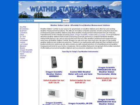 Weather Station Central - Discount Wireless Weather Stations