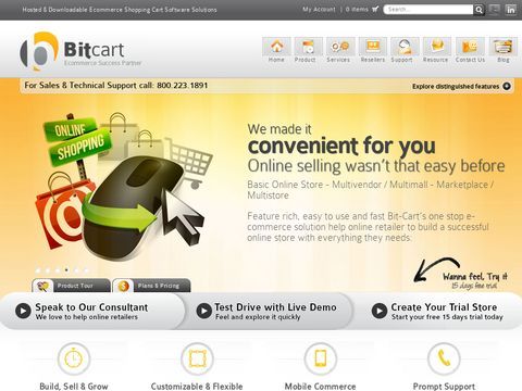 Ecommerce Shopping Cart Software Solutions