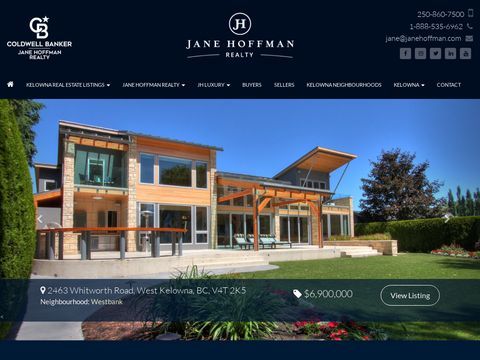 Kelowna Real Estate -Jane Hoffman