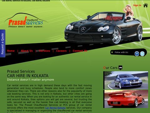 Car Hire in Kolkata | PCS Group Services
