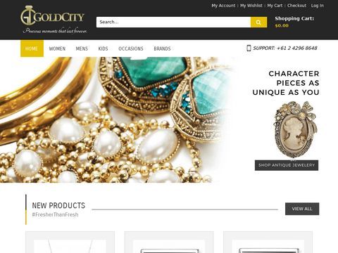Award Winning Jewelry Online Store
