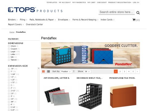 Organization Products | Pendaflex