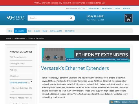 Worldwide Best Selling Ethernet Extenders