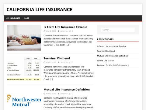 California Term Life Insurance | California Insurance Compan