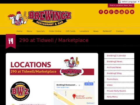 BrewingZ Sports Bar & Grill - Tidwell & 290