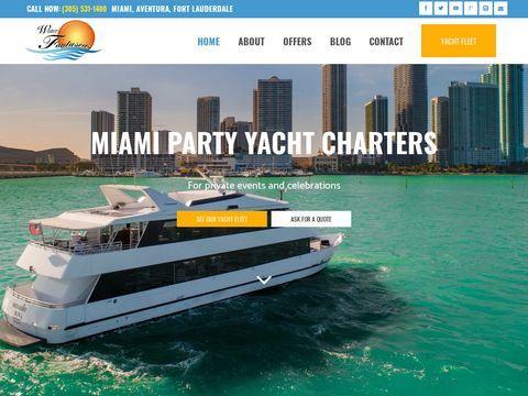 Charter yacht and boat Miami