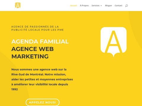 Agenda Familial - Agence Web Marketing