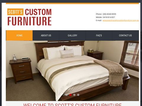 Scotts Custom Furniture | Bedroom, Dining Furniture | Adelaide, Alberton, South Australia