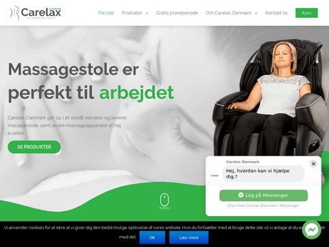 Carelax Danmark - Massagestole