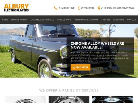 Albury Electroplaters | Professional, Quality chrome plating Service | NSW, Australia