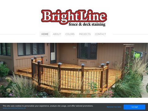 BrightLine Fence and Deck Staining