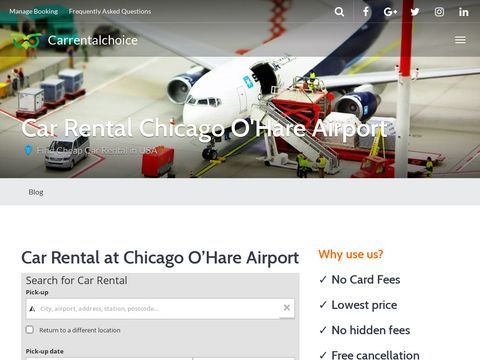 Car Rental Chicago OHare Airport