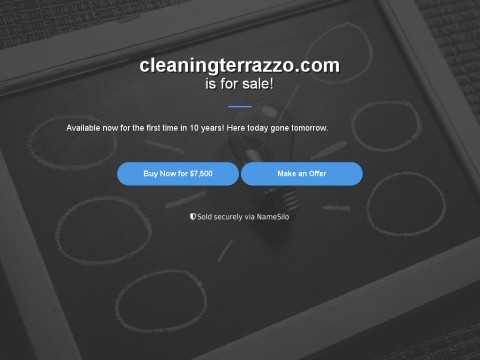 Terrazzo Floor Cleaning      