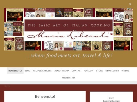 The Basic Art of Italian Cooking by Maria Liberati tm- Novem