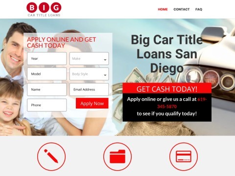 Big Car Title Loans San Diego