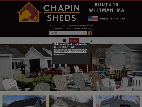 Chapin Sheds