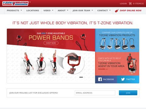 T-Zone Whole Body Vibration Technology