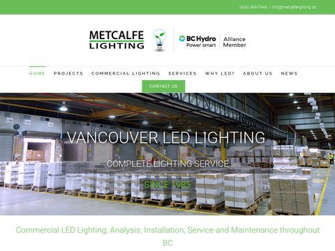 Vancouver Lighting & Commercial Signs - Metcalfe Signs 