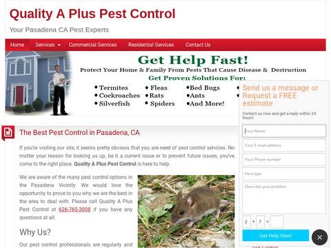 Quality A Plus Pest Control