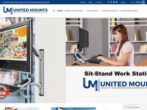 United Mounts - TV Wall Mounts and Monitor Mounts