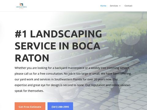 Landscape Design of Boca