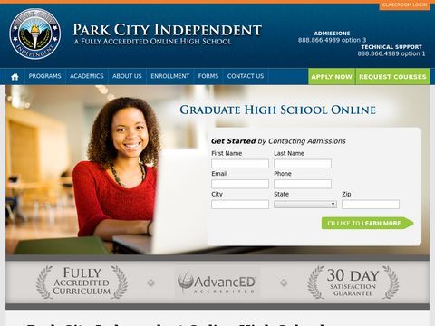 Park City Independent Online High School | A Fully Accredited Online School