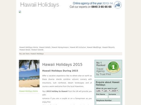 Hawaii Holidays | Tailor made luxury holidays and Hawaiian honeymoons