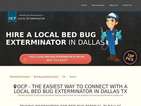 OCP Bed Bug Exterminator Dallas TX - Bee Removal