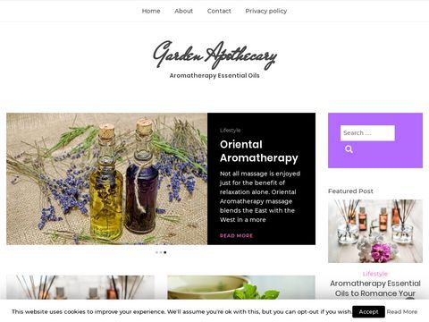Garden Apothecary Aromatherapy Essential Oils 