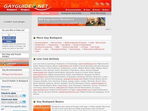 Budapest Gay Guide Hungary :: by GayGuide.Net