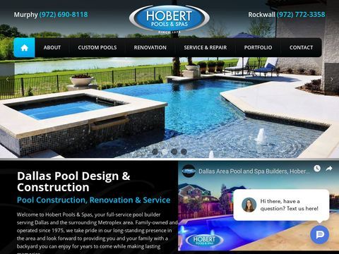 Dallas Pool Builder, Frisco Pool Design, Pool service