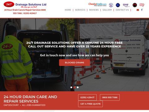 24/7 Drainage Solutions Ltd