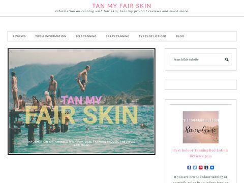 Tan My Fair Skin