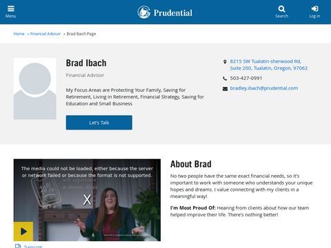 Bradley Ibach - Prudential Financial