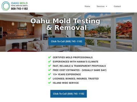 Oahu Mold Testing & Removal