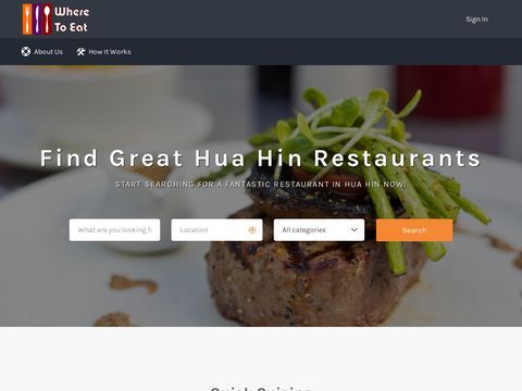 The Best Hua Hin Restaurants & Bars Available â€“ Where 2 Eat Asia