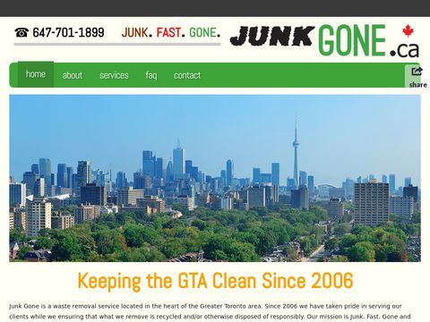 Junk Gone ♻ Reliable and Prompt Junk Removal